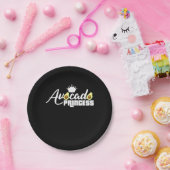 Avocado Princess Papieren Bordje (Feest)