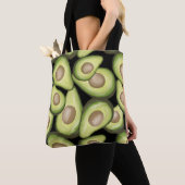 "Avocado" Print Canvas tas (Dichtbij)