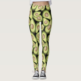 "Avocado" Print Leggings