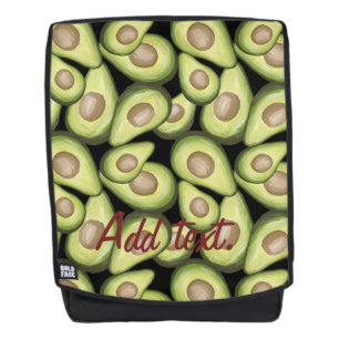 "Avocado" Print Rugzak Rugtassen