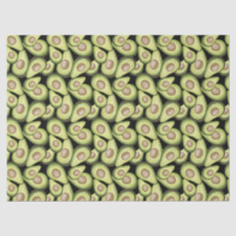 "avocado" print tissuepapier
