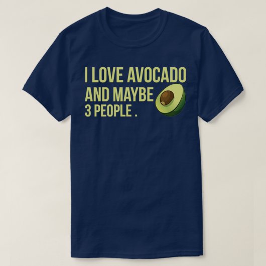 Avocado Puns Posters Avocado Maskers T-shirt (Design voorkant)