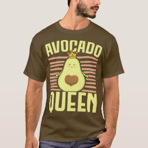 Avocado Queen Avocado Lover Guac Guacamole Keto T-shirt