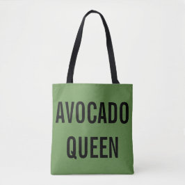 Avocado Queen Bag Tote Bag