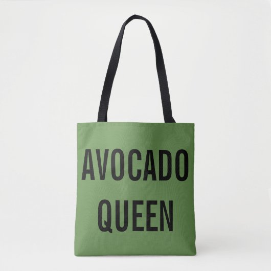 Avocado Queen Bag Tote Bag (Voorkant)