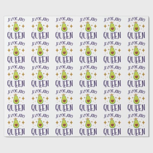 Avocado Queen Cadeaupapier (Vlak)