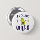 Avocado Queen Ronde Button 5,7 Cm (Voorkant /achterkant)