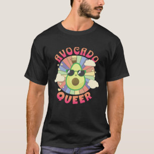 Avocado Queer Homosexueel en Lesbisch Fruit LGBT T-shirt