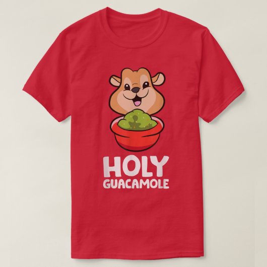 Avocado Quokka Heilige Guacamole T-shirt (Design voorkant)