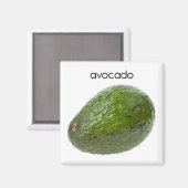 Avocado Refkoelkast Magnet (Voorkant / Achterkant)