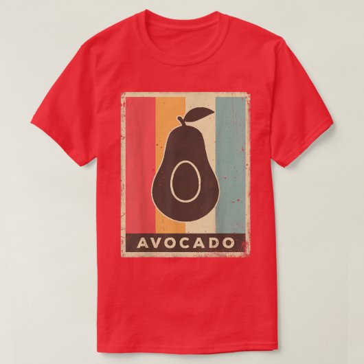 Avocado Retro910 T-shirt (Design voorkant)