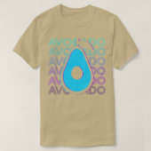 Avocado Retro Avocado Gift T-shirt (Design voorkant)
