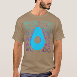 Avocado Retro Avocado Gift T-shirt