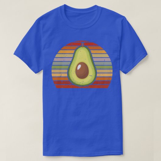 Avocado Retro Classic TShirt (Design voorkant)
