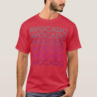 Avocado Retro T-shirt