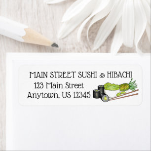 Avocado Rolls Wasabi Sushi Japans eten Etiket