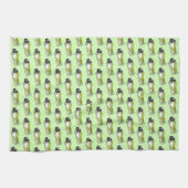 Avocado Rolls Wasabi Sushi Japans eten Theedoek (Horizontaal)