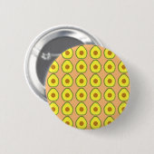 Avocado Ronde Button 5,7 Cm (Voorkant /achterkant)