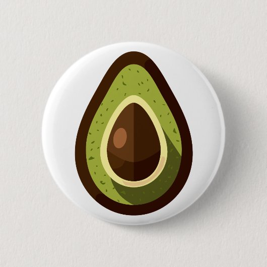 avocado ronde button 5,7 cm (Voorkant)