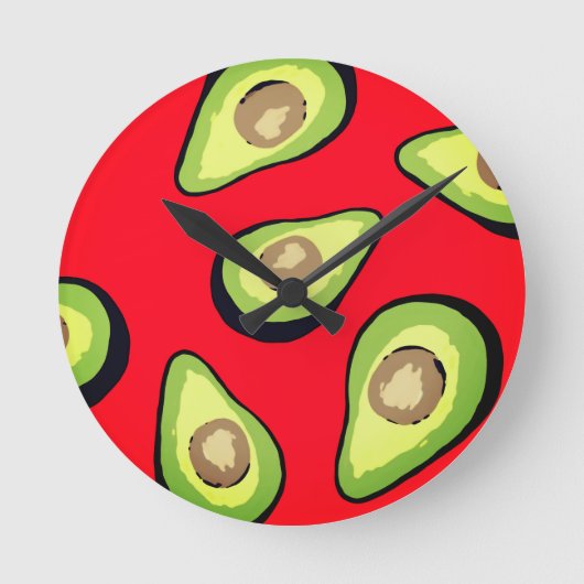 Avocado Ronde Klok (Voorkant)