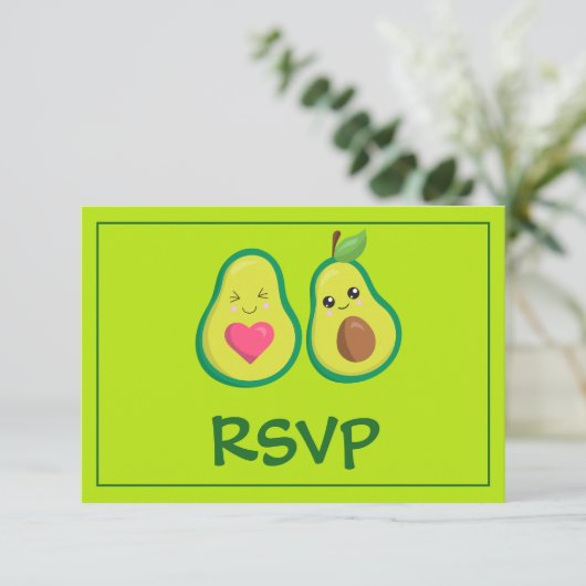 Avocado RSVP (Staand voorkant)