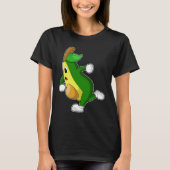 Avocado Runner Hardlopen Sport T-shirt (Voorkant)