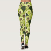 avocado ' s in de leggings van de kunstdeco (Achterkant)