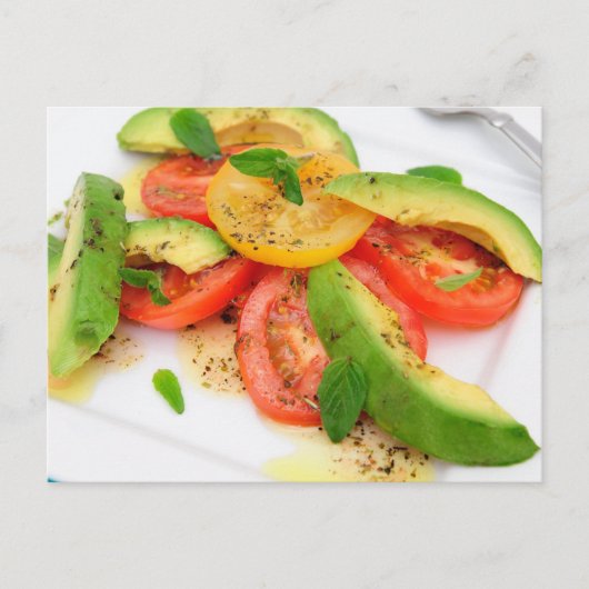 Avocado Salad Briefkaart (Voorkant)