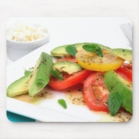 Avocado Salad en Olijven Muismat (Voorkant)