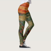 Avocado Scream Fine Art Vegan Spoof Leggings (Rechts)