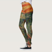 Avocado Scream Fine Art Vegan Spoof Leggings (Links)