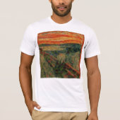 Avocado Scream Fine Art Vegan Spoof T-shirt (Voorkant)