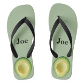 Avocado Seafoam Joe (naam) Teenslippers (Voetbed)