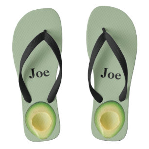 Avocado Seafoam Joe (naam) Teenslippers