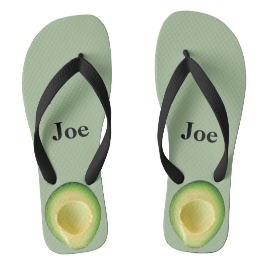 Avocado Seafoam Joe (naam) Teenslippers (Voetbed)