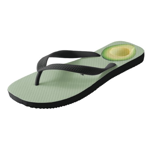 Avocado Seafoam Joe (naam) Teenslippers (Schuin)