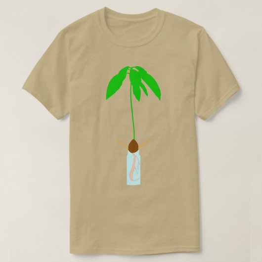 Avocado Seed Toothpickweek T-shirt (Design voorkant)