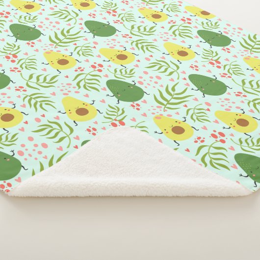 Avocado Sherpa Blanket Deken (3/4)