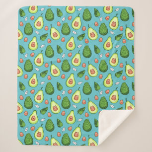 Avocado Sherpa Blanket Sherpa Deken