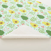 Avocado Sherpa Blanket Sherpa Deken (3/4)