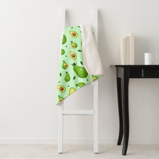 Avocado Sherpa Deken (In situ)