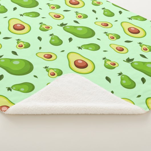Avocado Sherpa Deken (3/4)