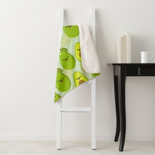 Avocado Sherpa Deken (In situ)