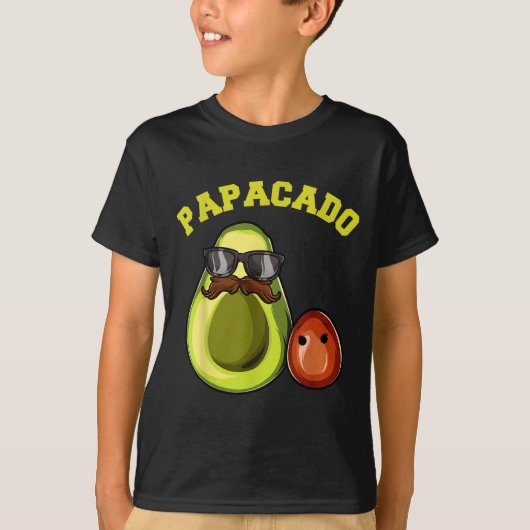 Avocado Shirt For Men, Papacado Pregnancy Announce (Voorkant)