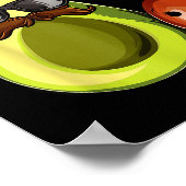 Avocado Shirt For Men, Papacado Pregnancy Announce Poster (Hoek)