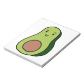 AVOCADO-shirten, accessoires, KUSTJES! Notitieblok (Linkerzijde)