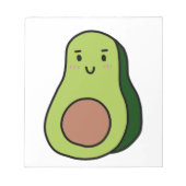 AVOCADO-shirten, accessoires, KUSTJES! Notitieblok (Voorkant)