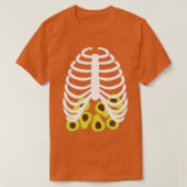 Avocado Skeleton T-shirt (Design voorkant)