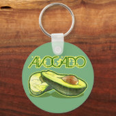 Avocado Sleutelhanger (Voorkant)