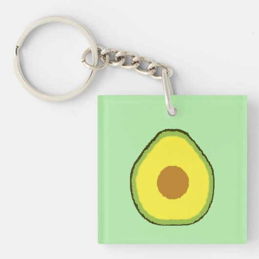 Avocado Sleutelhanger (voorkant)
